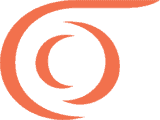 Featuring a stylized orange swirl design, this piece boasts smooth curves and a looped tail, reminiscent of Caesarstone's elegant and timeless finishes.