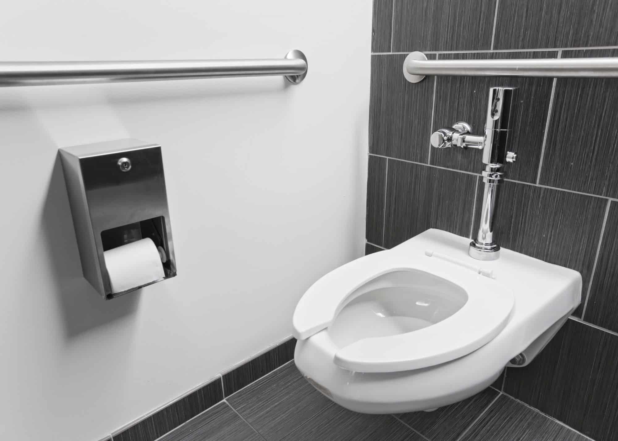 Smallest ADA Bathroom Layout | Ironwood Manufacturing, image size:2000x1429